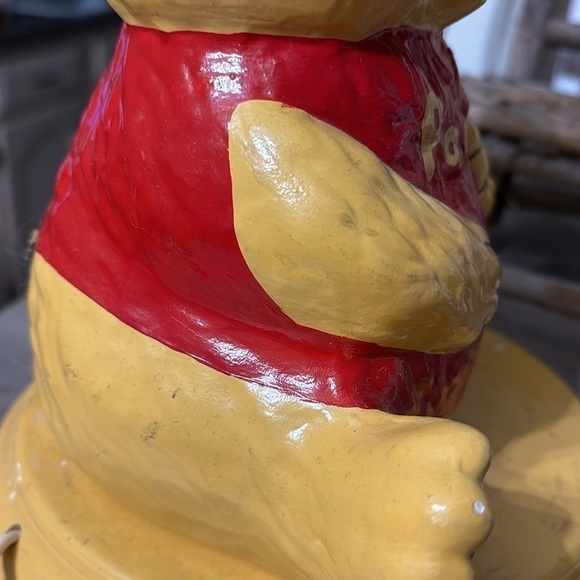 VINTAGE WORKING WINNIE THE POOH HOLLAND MOLD TABLE LAMP - Picture 11 of 17